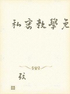 私密教学免费封面