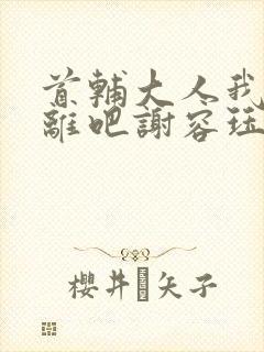 首辅大人我们和离吧谢容珏