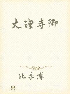 大理寺卿
