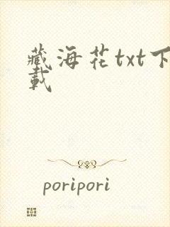藏海花txt下载