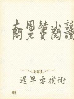 大团结小说笔趣阁免费阅读封面