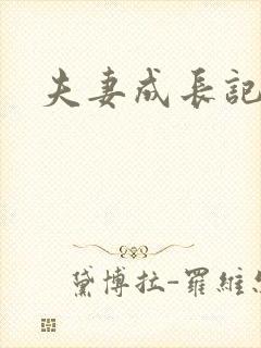 夫妻成长记