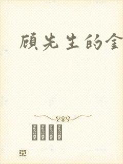 顾先生的金丝雀封面
