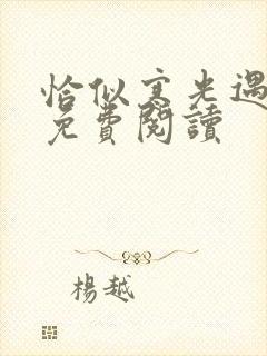 恰似寒光遇骄阳免费阅读
