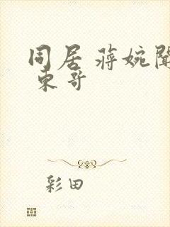 同居 蒋婉闻烬 东哥封面