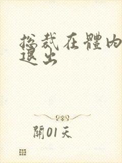 总裁在体内不肯退出封面