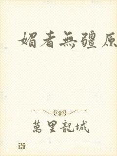 媚者无疆原著