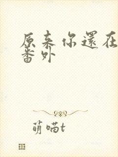 原来你还在这里番外