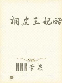 调皮王妃酷王爷