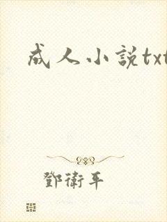 成人小说txt