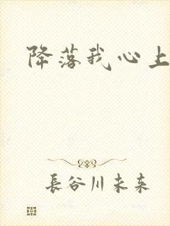 降落我心上