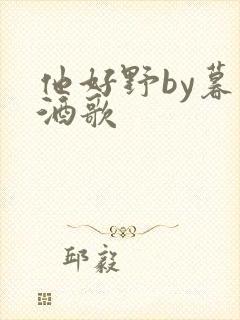他好野by暮色酒歌