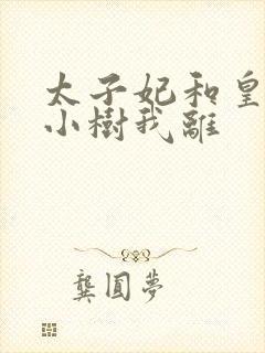 太子妃和皇上在小树我离