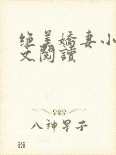 绝美娇妻小说全文阅读
