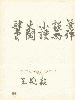 肆火小说笔趣免费阅读无弹窗