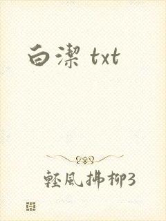 白洁 txt