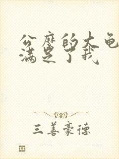 公么的大龟强大满足了我