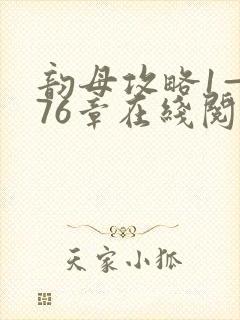 韵母攻略1—176章在线阅读