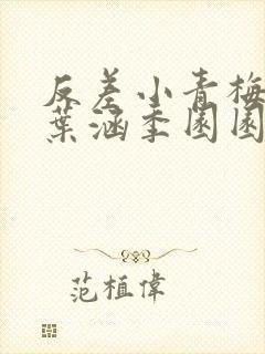 反差小青梅不经叶涵季园园