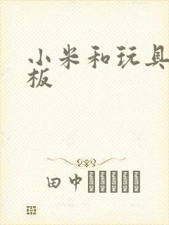小米和玩具店老板
