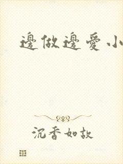 边做边爱小说