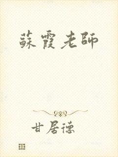 苏霞老师