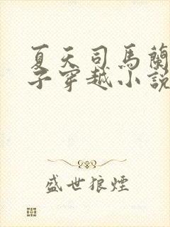 夏天司马兰九皇子穿越小说笔趣阁