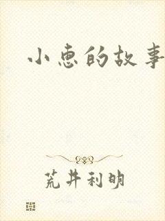 小惠的故事封面
