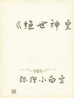 《绝世神皇》封面