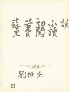 苏若初小说全文免费阅读