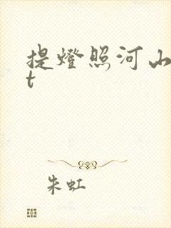 提灯照河山txt