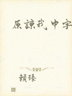 原谅我中字