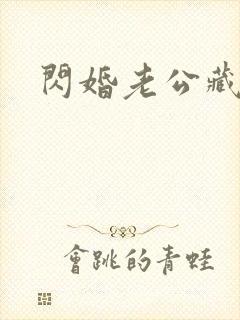 闪婚老公藏不住