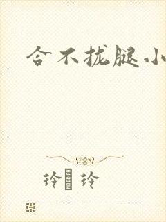合不拢腿小说