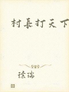 村长打天下封面