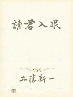 请君入眠封面