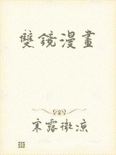双镜漫画封面