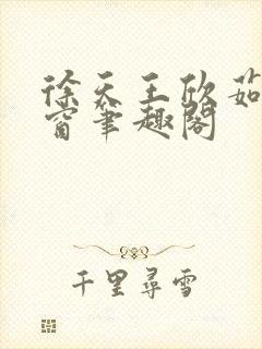 徐天王欣茹无弹窗笔趣阁封面