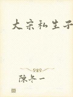 大宋私生子