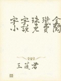 字字珠玑金银花小说免费阅读