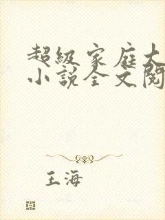超级家庭大杂烩小说全文阅读