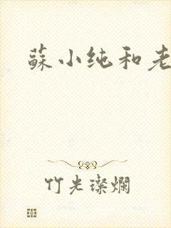 苏小纯和老苏