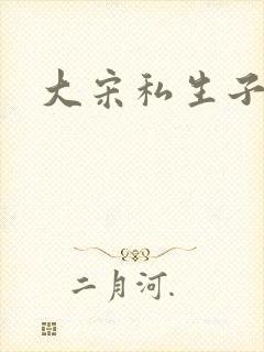 大宋私生子