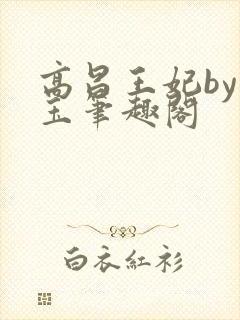 高昌王妃by黛玉笔趣阁封面
