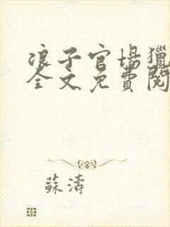 浪子官场猎艳记全文免费阅读封面
