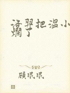 洛羿把温小辉做烂了