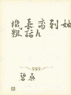 机长脔到她哭h粗话h