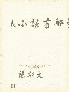 h小说有哪些