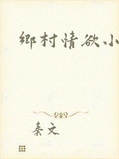 乡村情欲小说