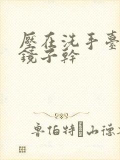 压在洗手台看着镜子干